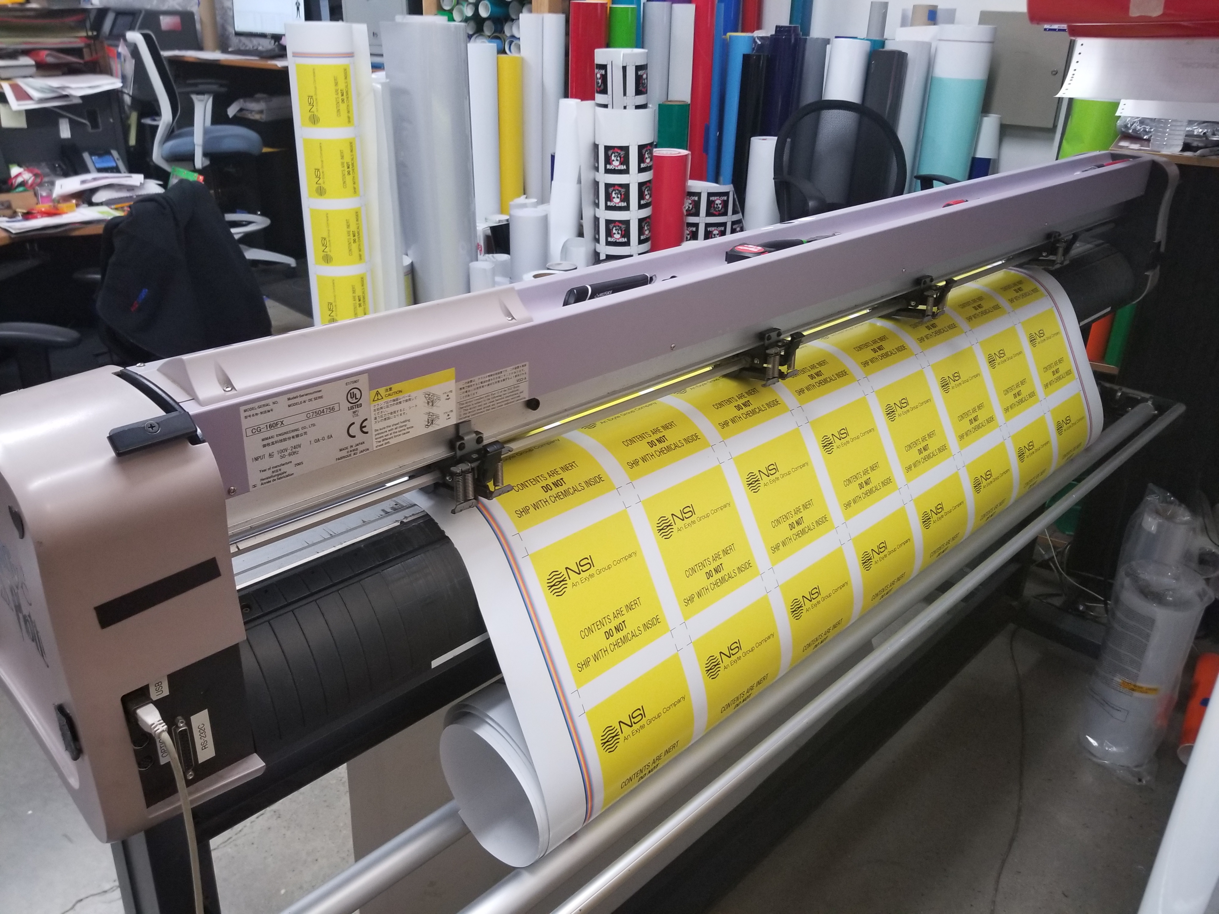 2005 Mimaki CG160 - FX